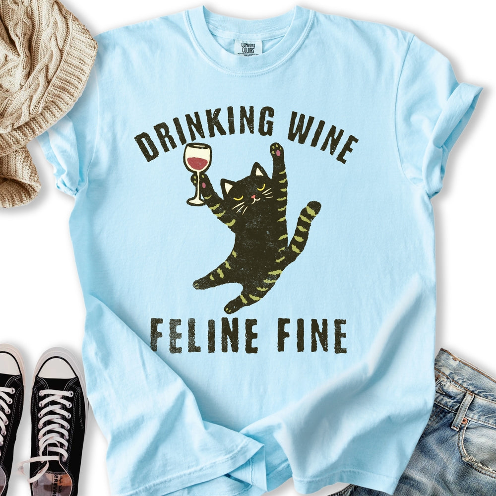 Drinking Wine T-Shirt