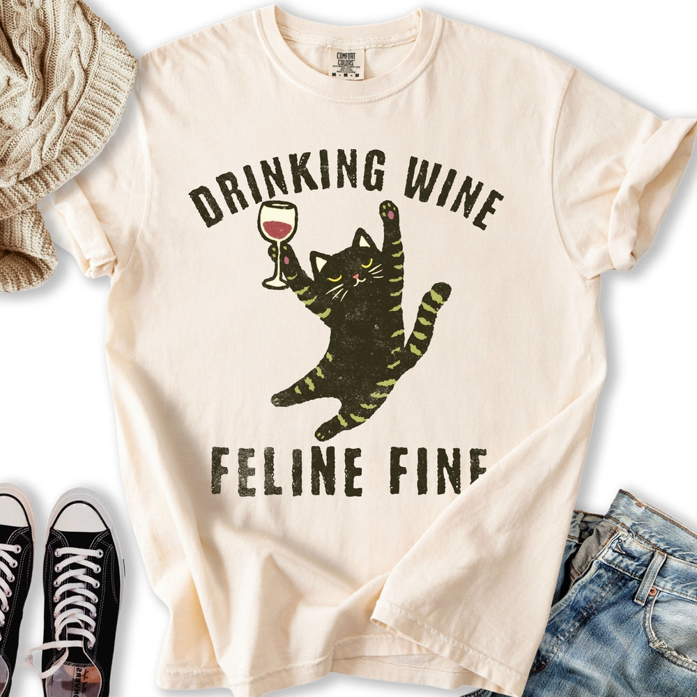 Drinking Wine T-Shirt