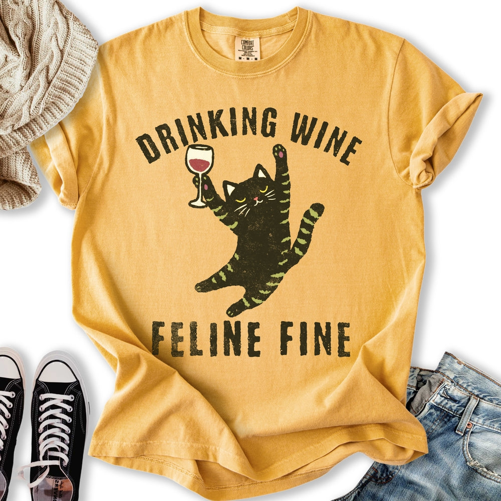 Drinking Wine T-Shirt