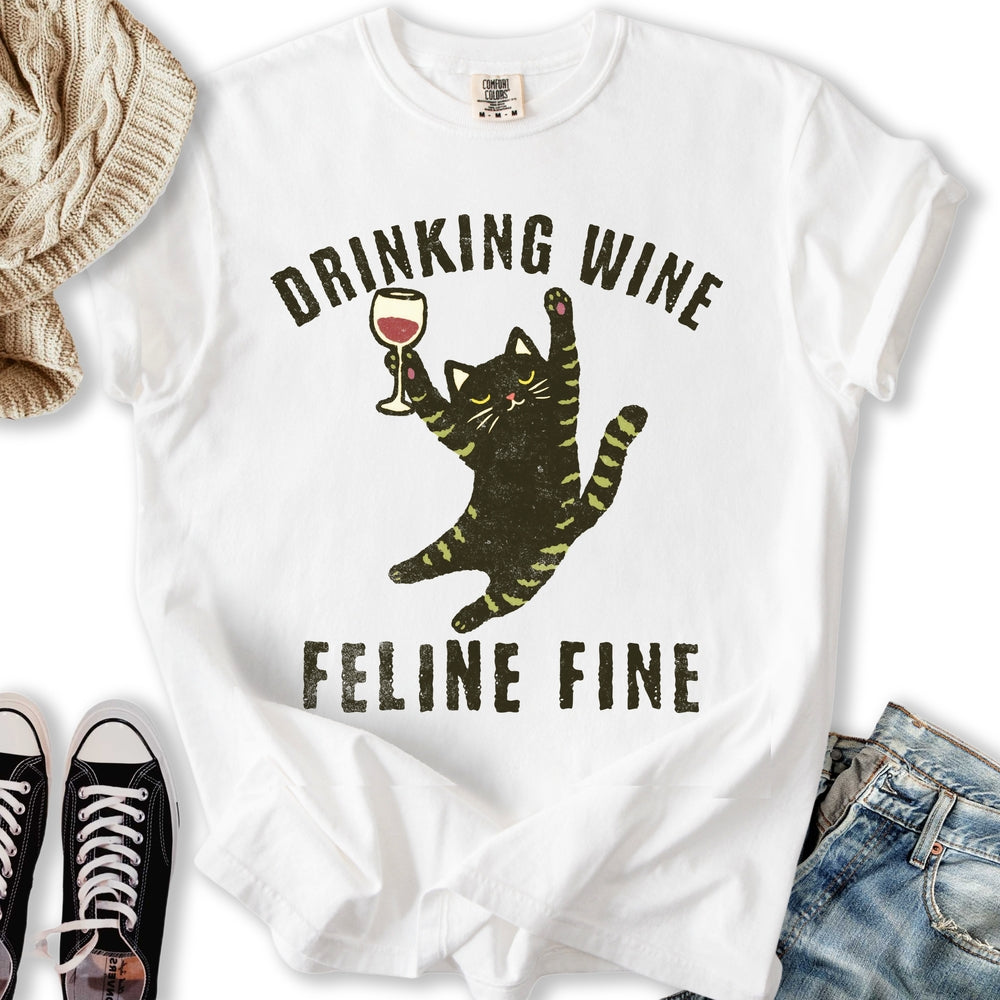 Drinking Wine T-Shirt
