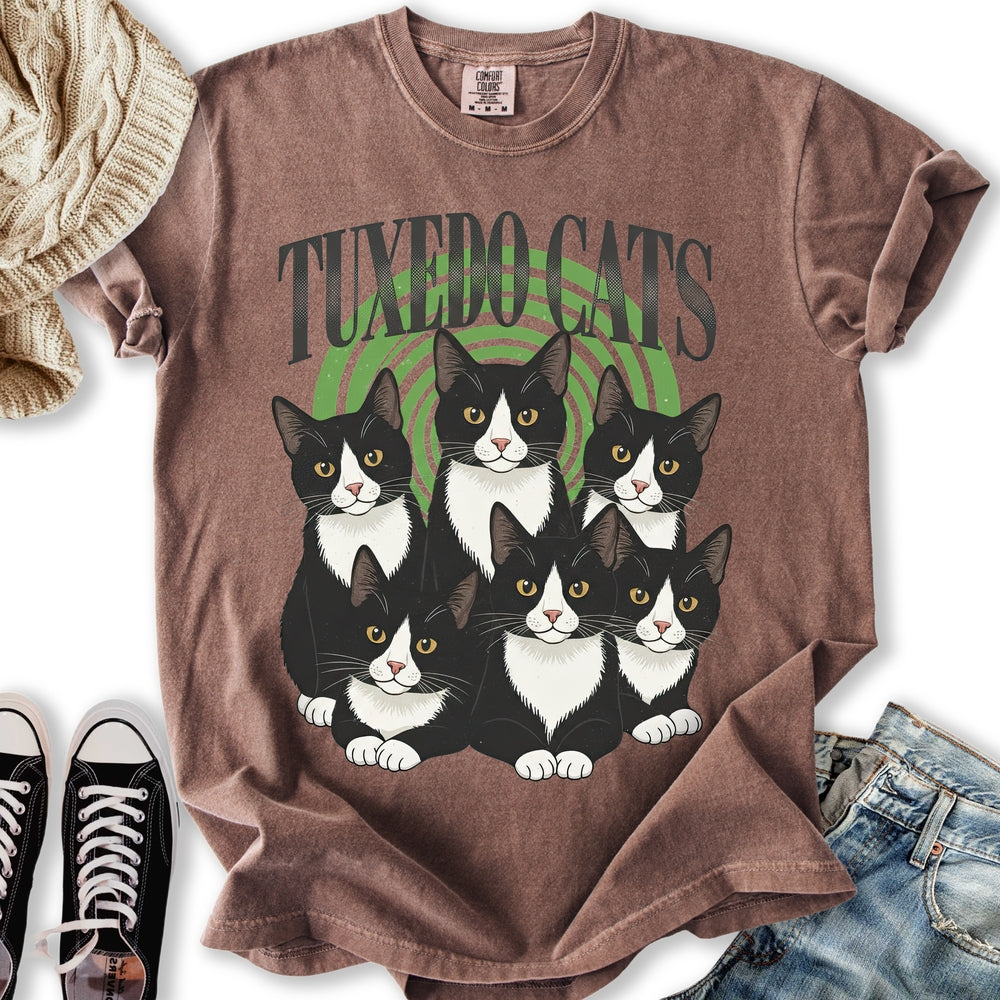 Tuxedo Cats Band T-Shirt