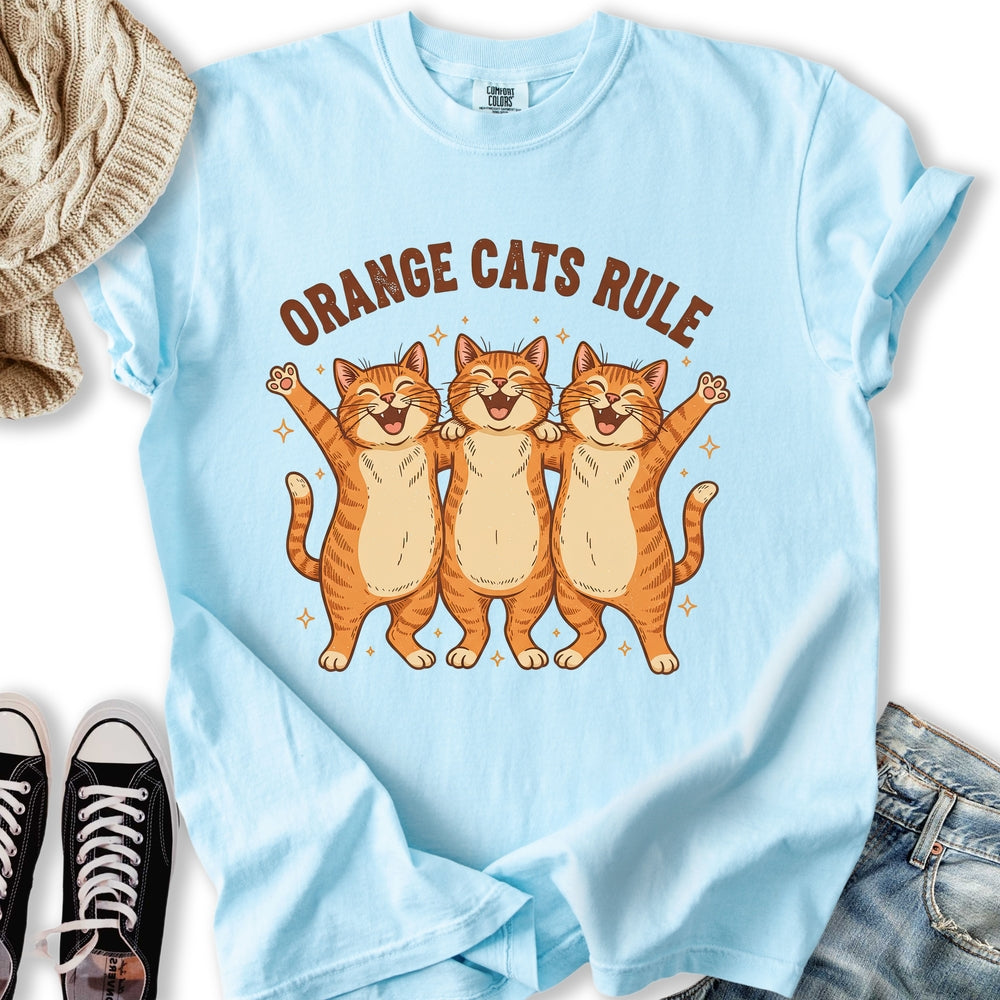 Orange Cats Rule T-Shirt