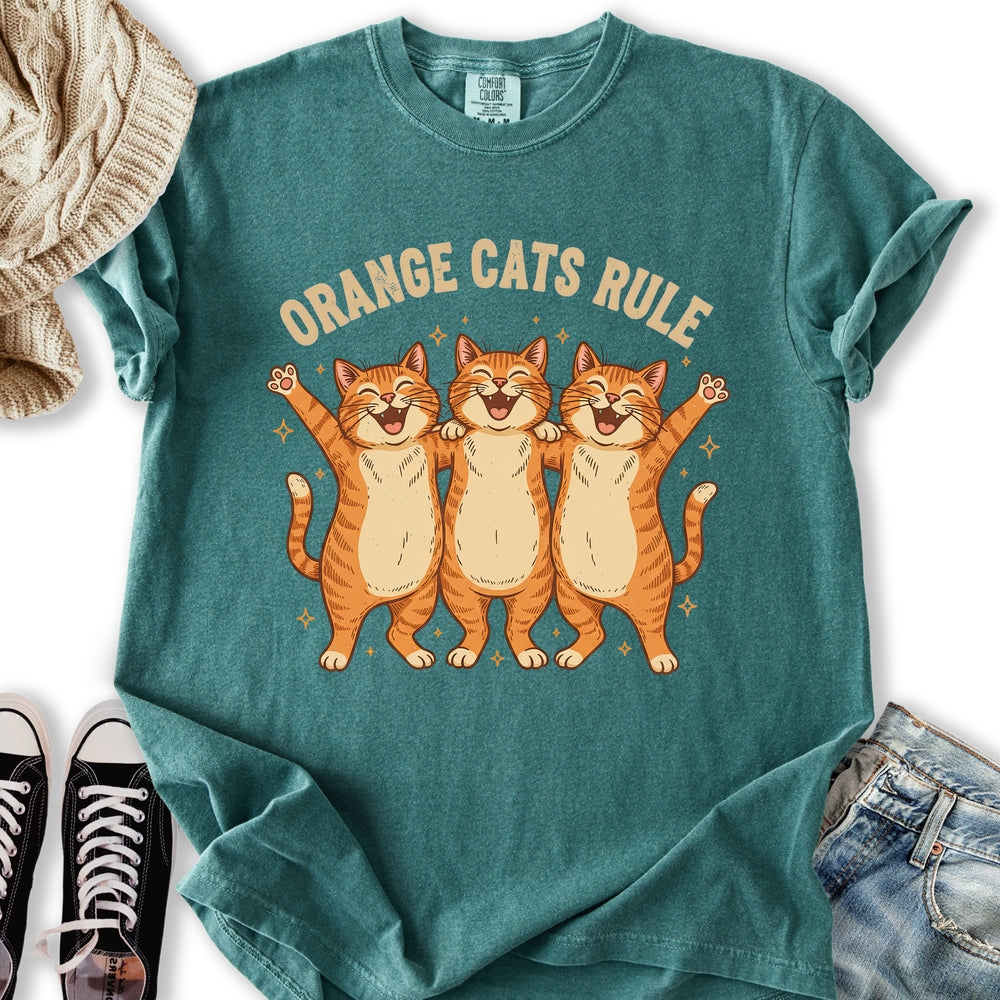 Orange Cats Rule T-Shirt