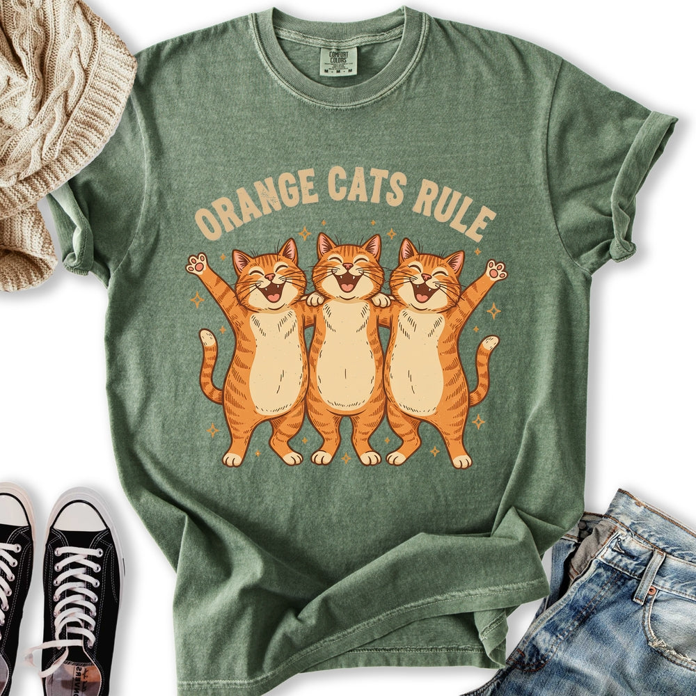 Orange Cats Rule T-Shirt