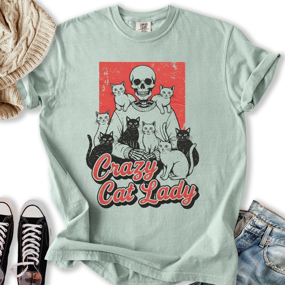 Vintage Crazy Cat Lady T-Shirt