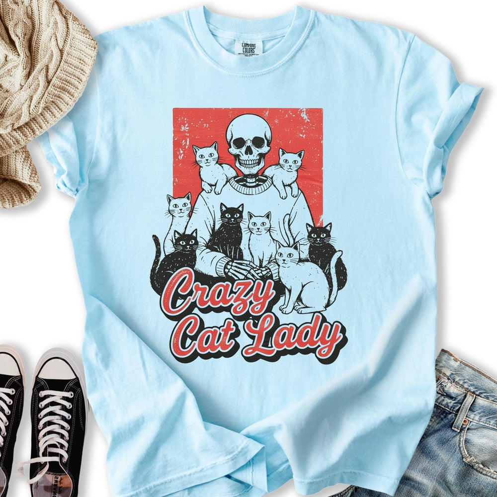 Vintage Crazy Cat Lady T-Shirt