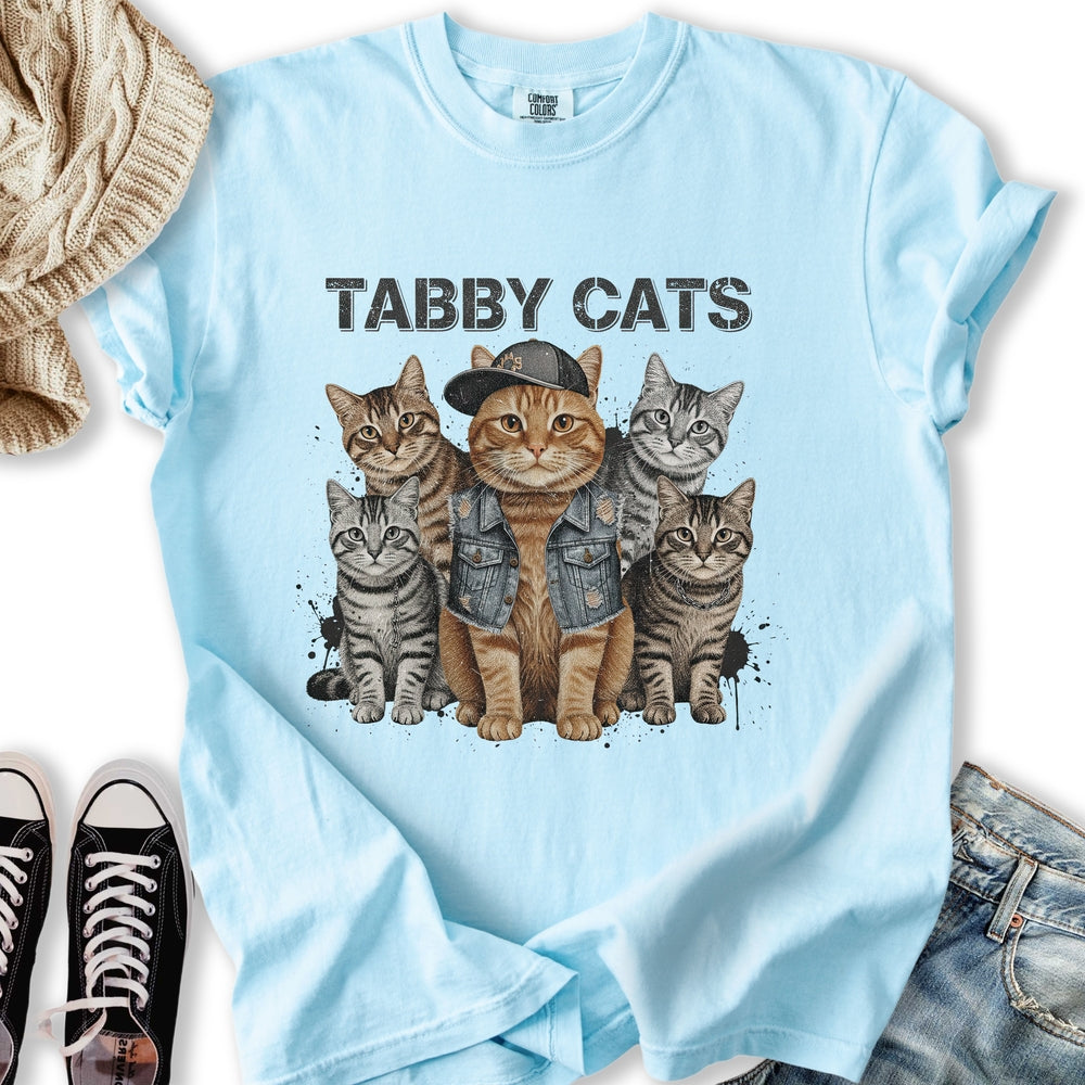 Tabby Cat Band T-Shirt
