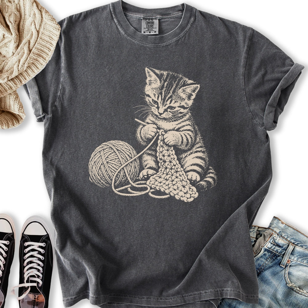 Crochet Kitten Relaxed Tee