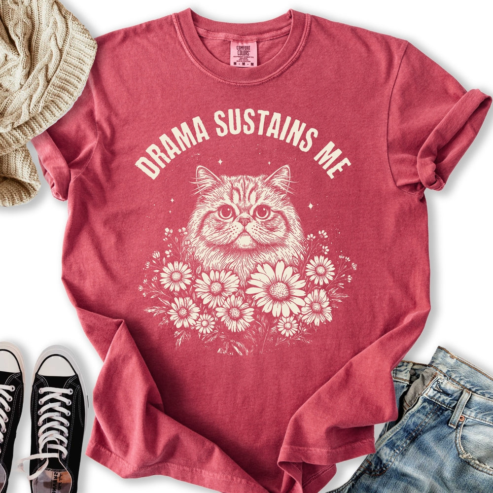 Drama Cat T-Shirt