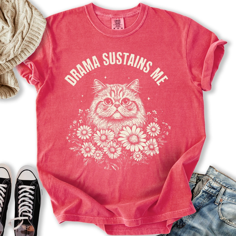 Drama Cat T-Shirt