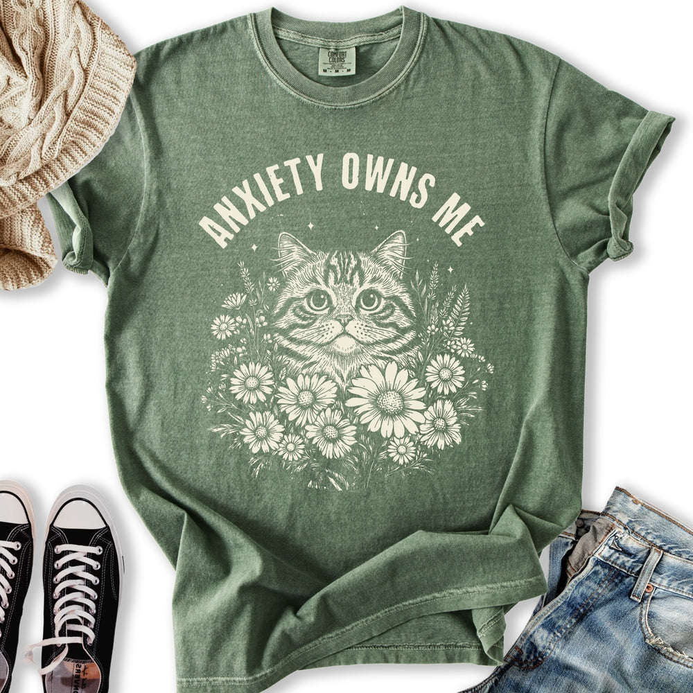 Anxiety Cat T-Shirt