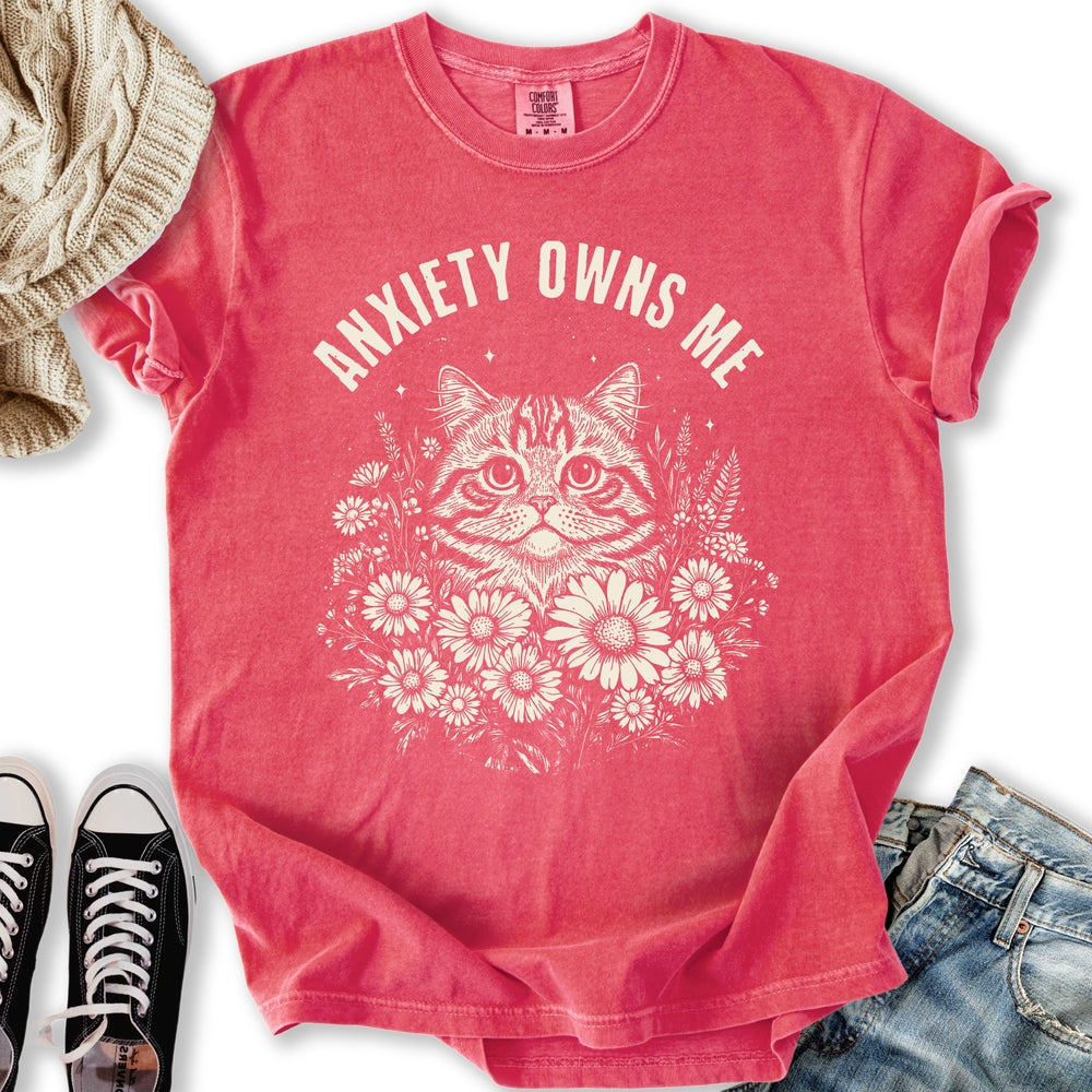 Anxiety Cat T-Shirt