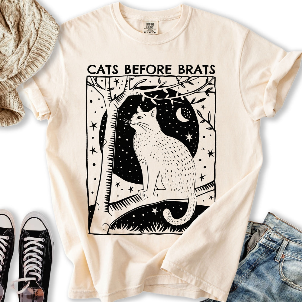 Cats Before Brats T-shirt