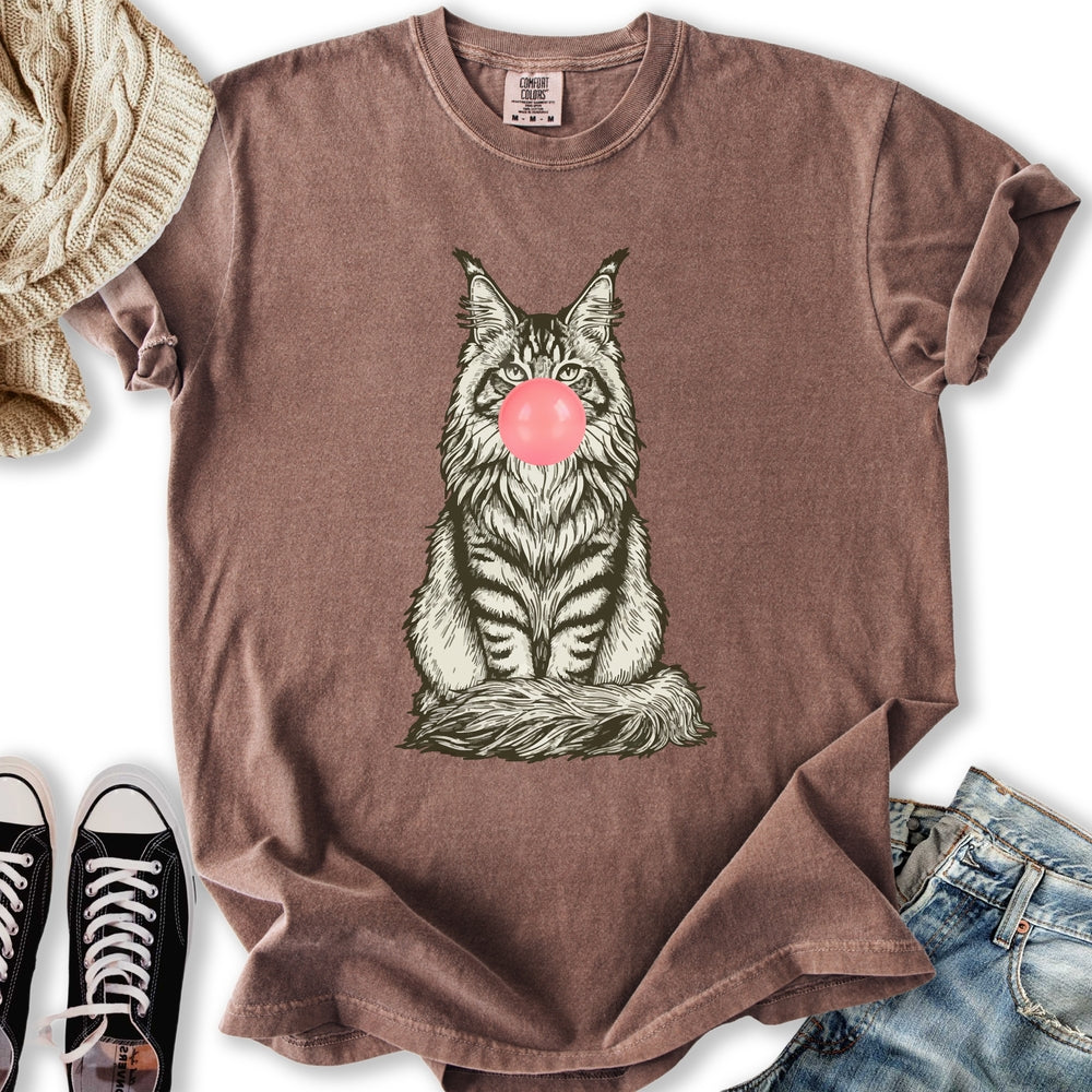 Maine Coon Bubblegum T-Shirt