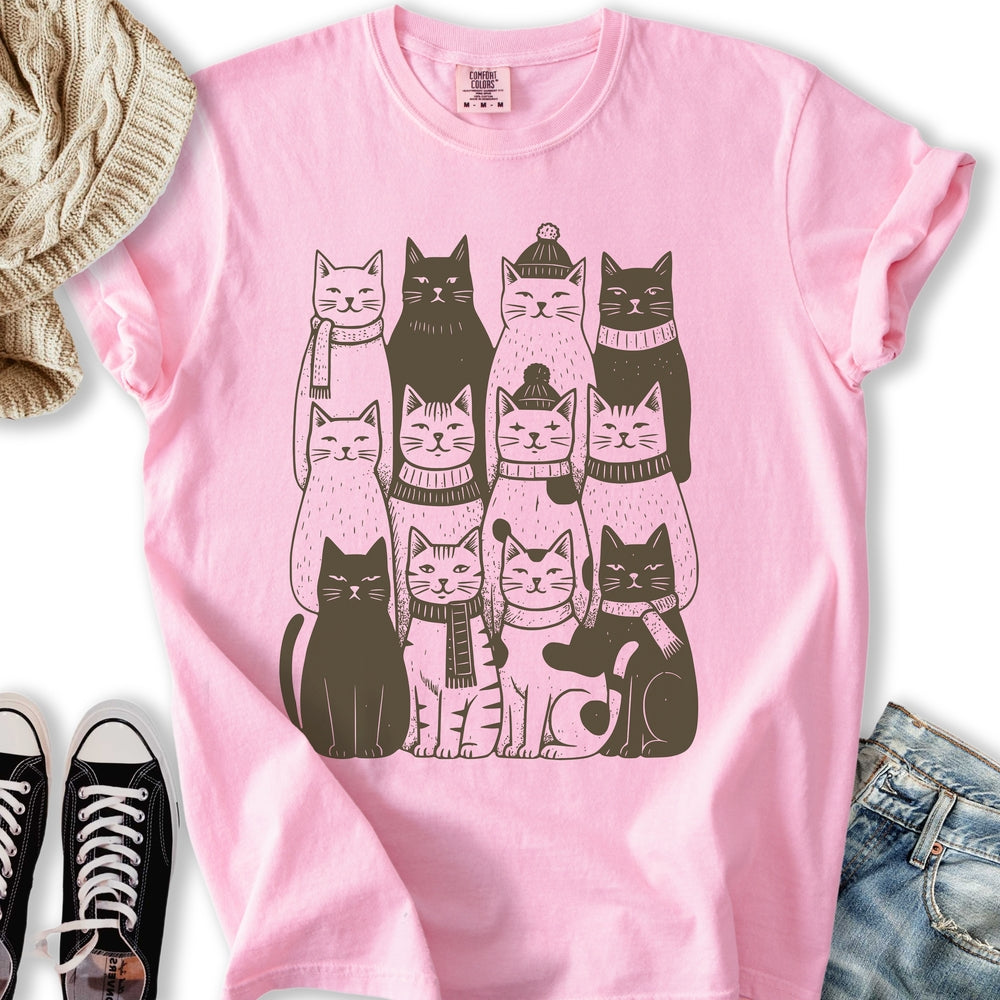 Winter Cats T-Shirt