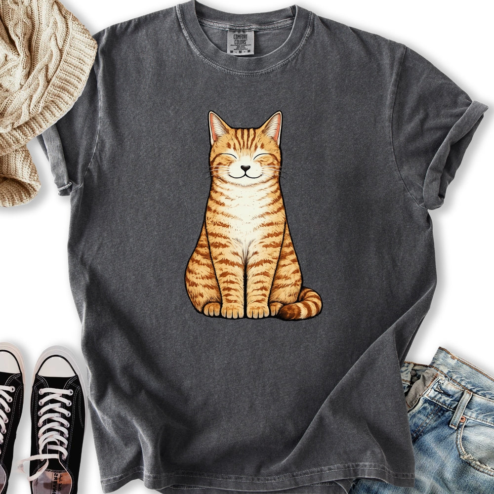 Smiling Orange Cat T-Shirt
