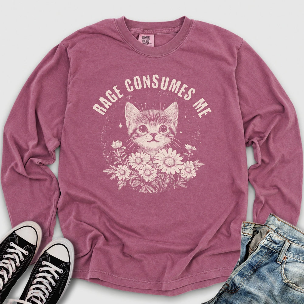 Rage Consumes Me Long Sleeve Tee