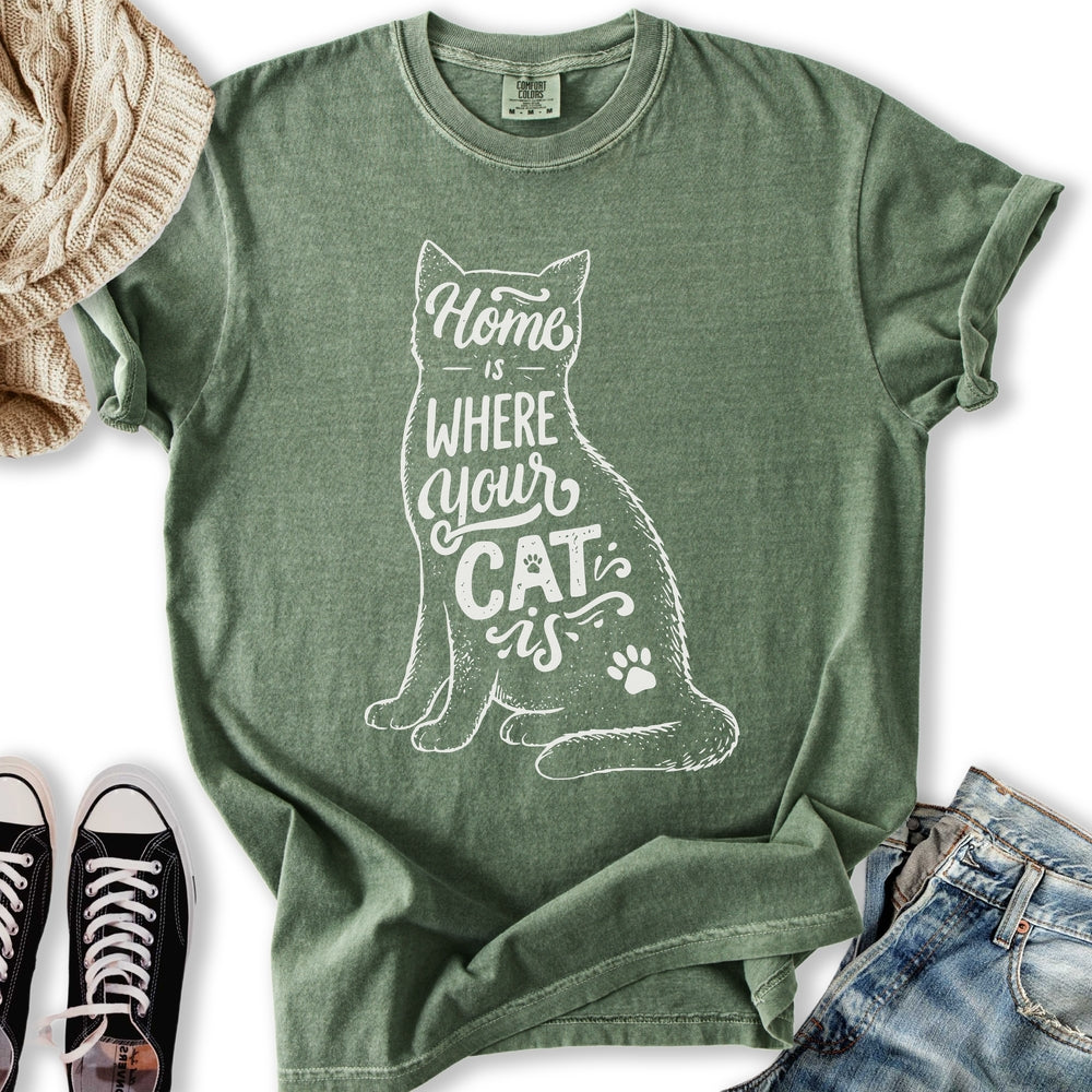 Where Your Cat Is T-Shirt