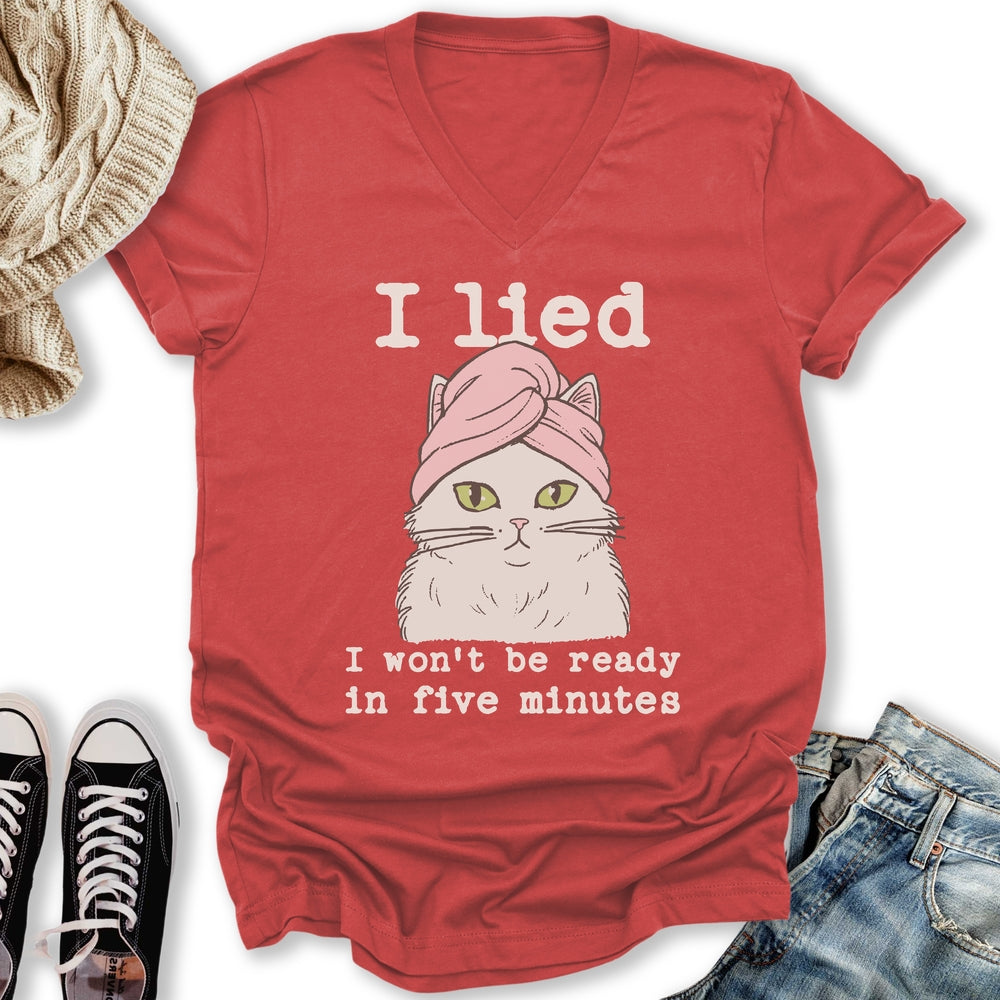 I Wont Be Ready V-Neck Tee
