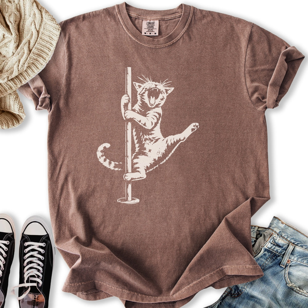 Cat Pole Dancer T-Shirt