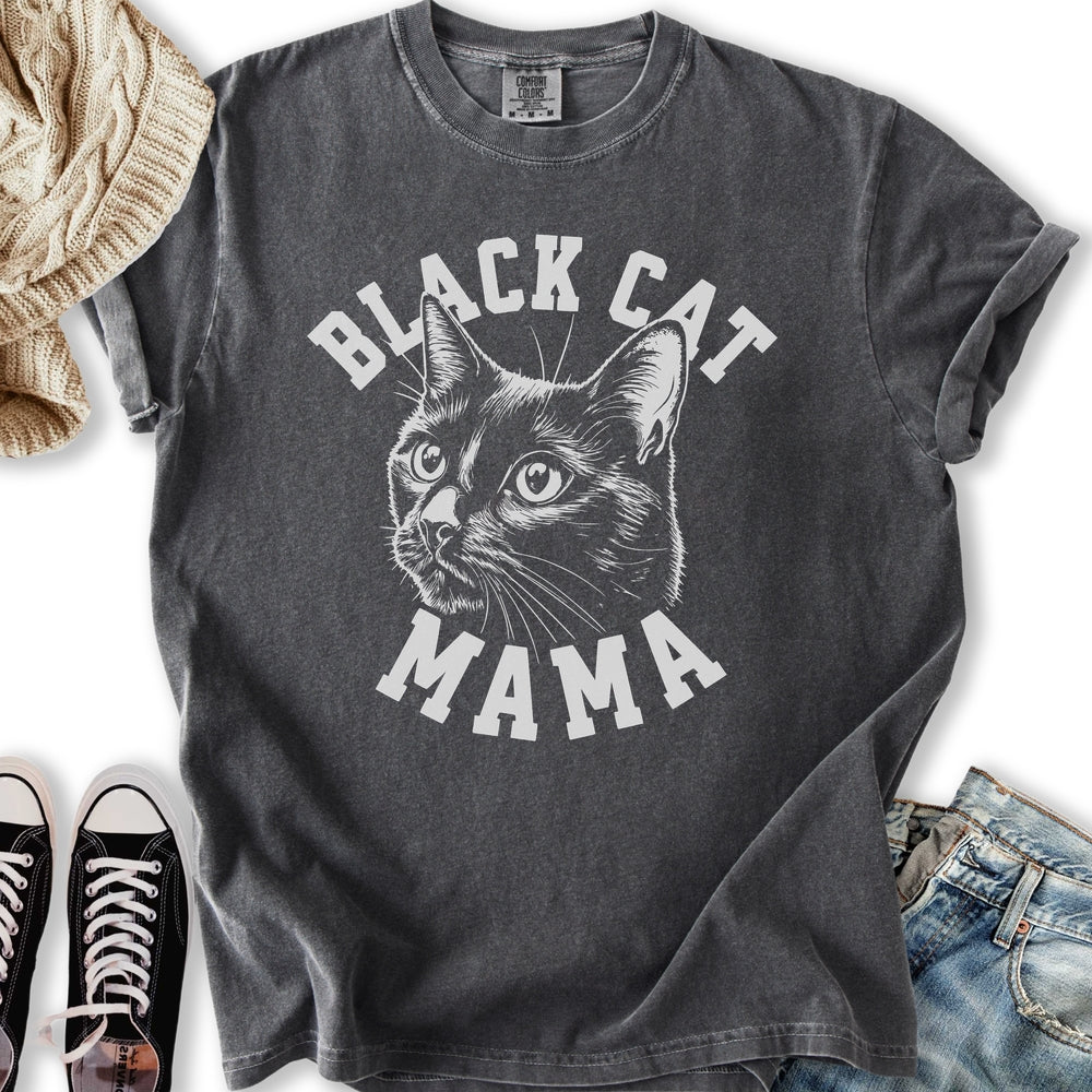 Black Cat Mama T-Shirt