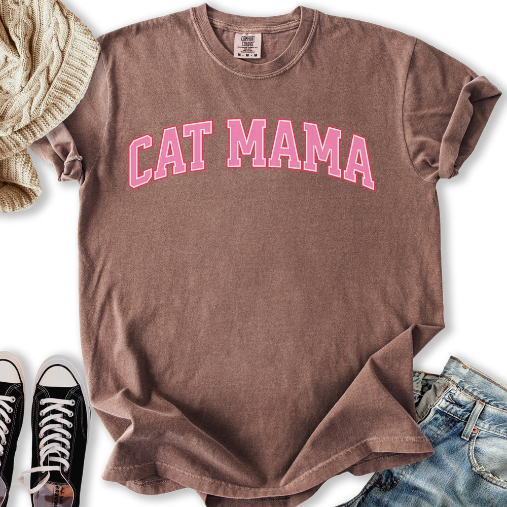 Pink Cat Mama T-Shirt