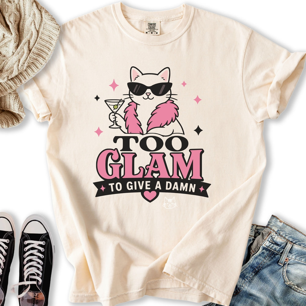 Too Glam Cat T-Shirt