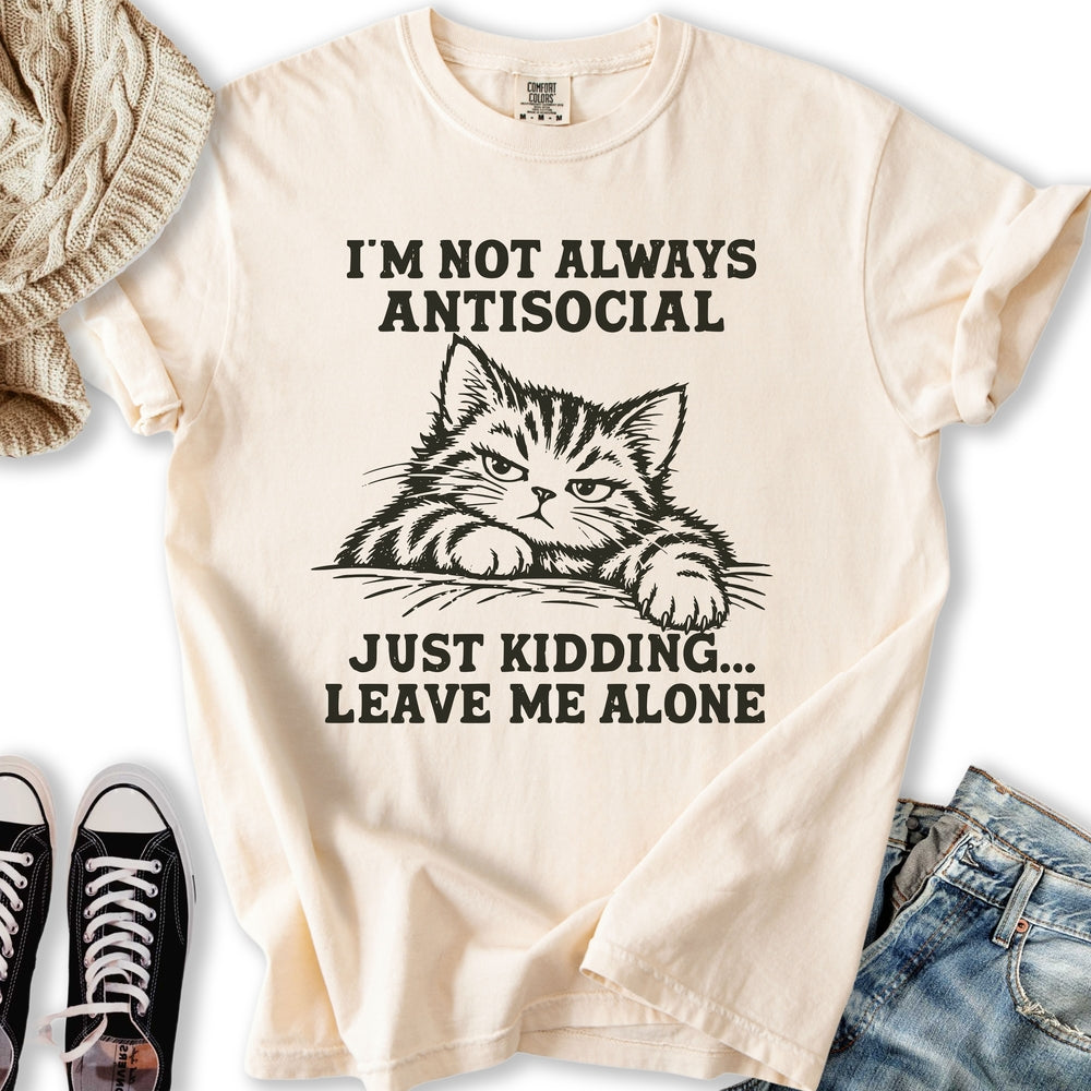 Not Always Antisocial Relaxed Tee