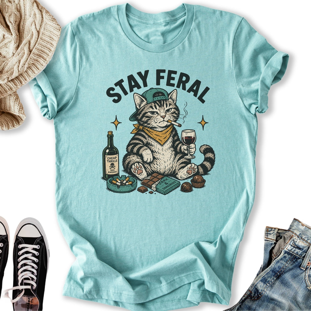 Stay Feral Cat Classic Tee