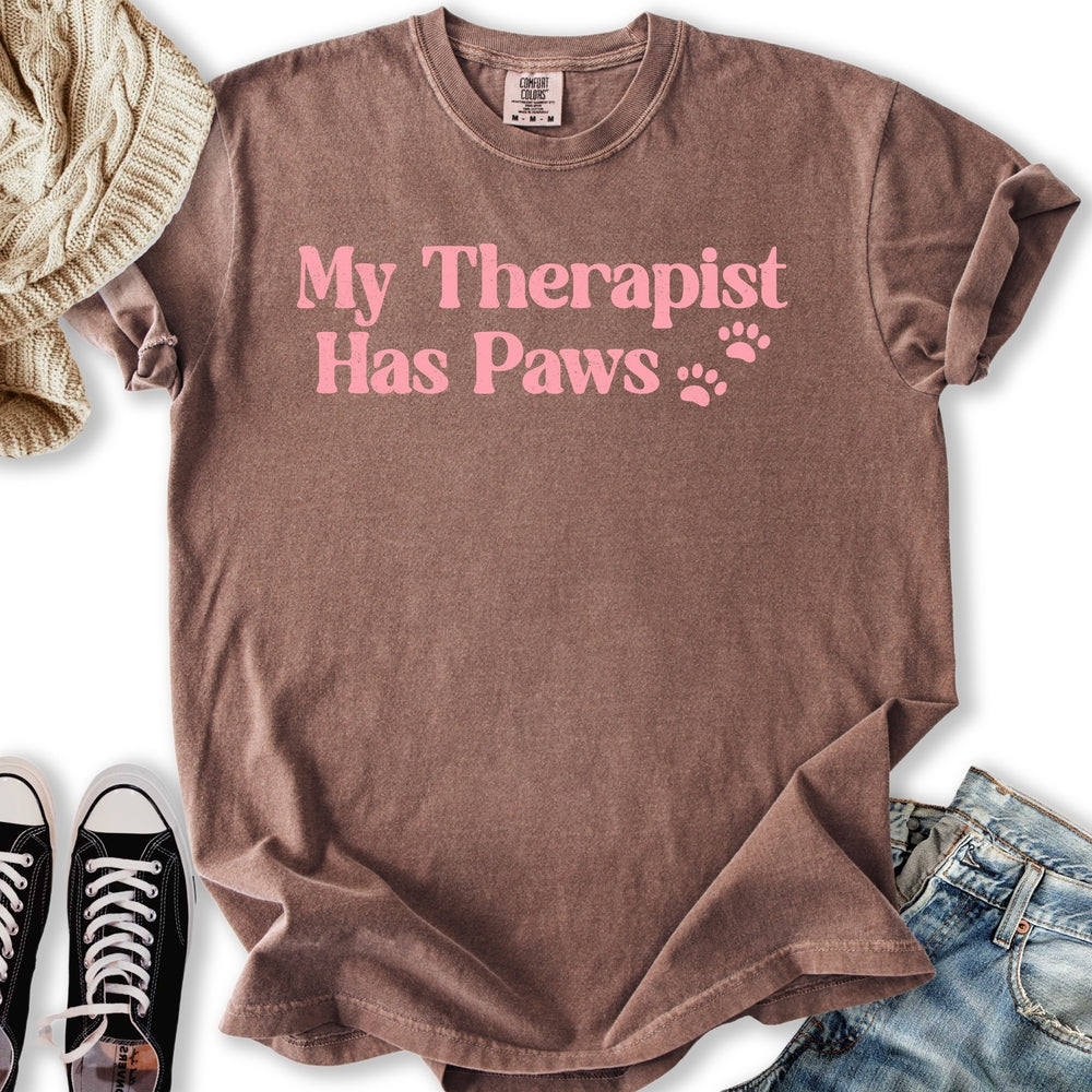 My Therapist Has Paws T-shirt