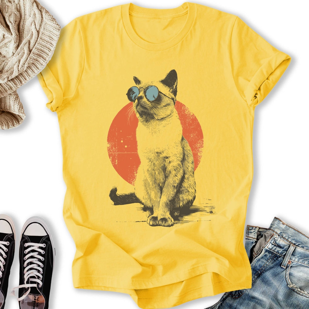Retro Sunset Siamese Classic Tee