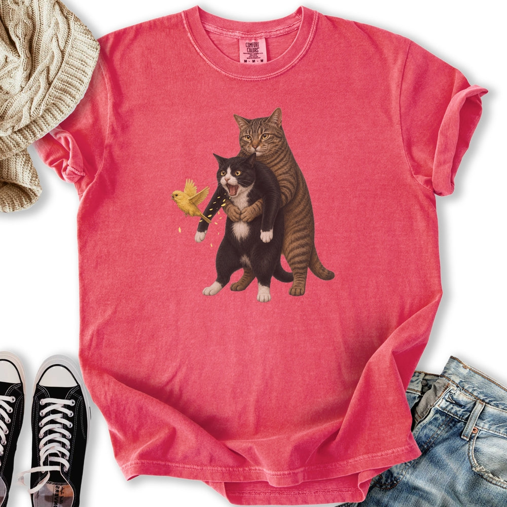 Cat Heimlich Maneuver T-Shirt