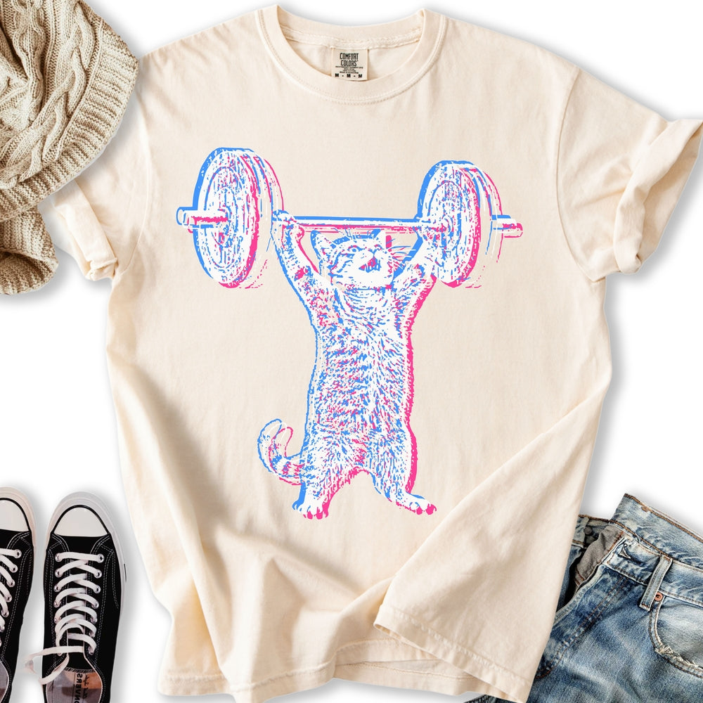 Glitch Lifter Cat T-Shirt