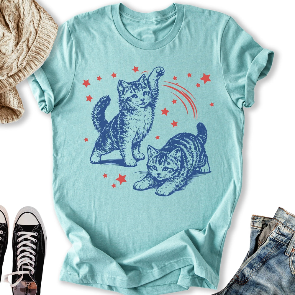 Patriotic Kittens T-Shirt
