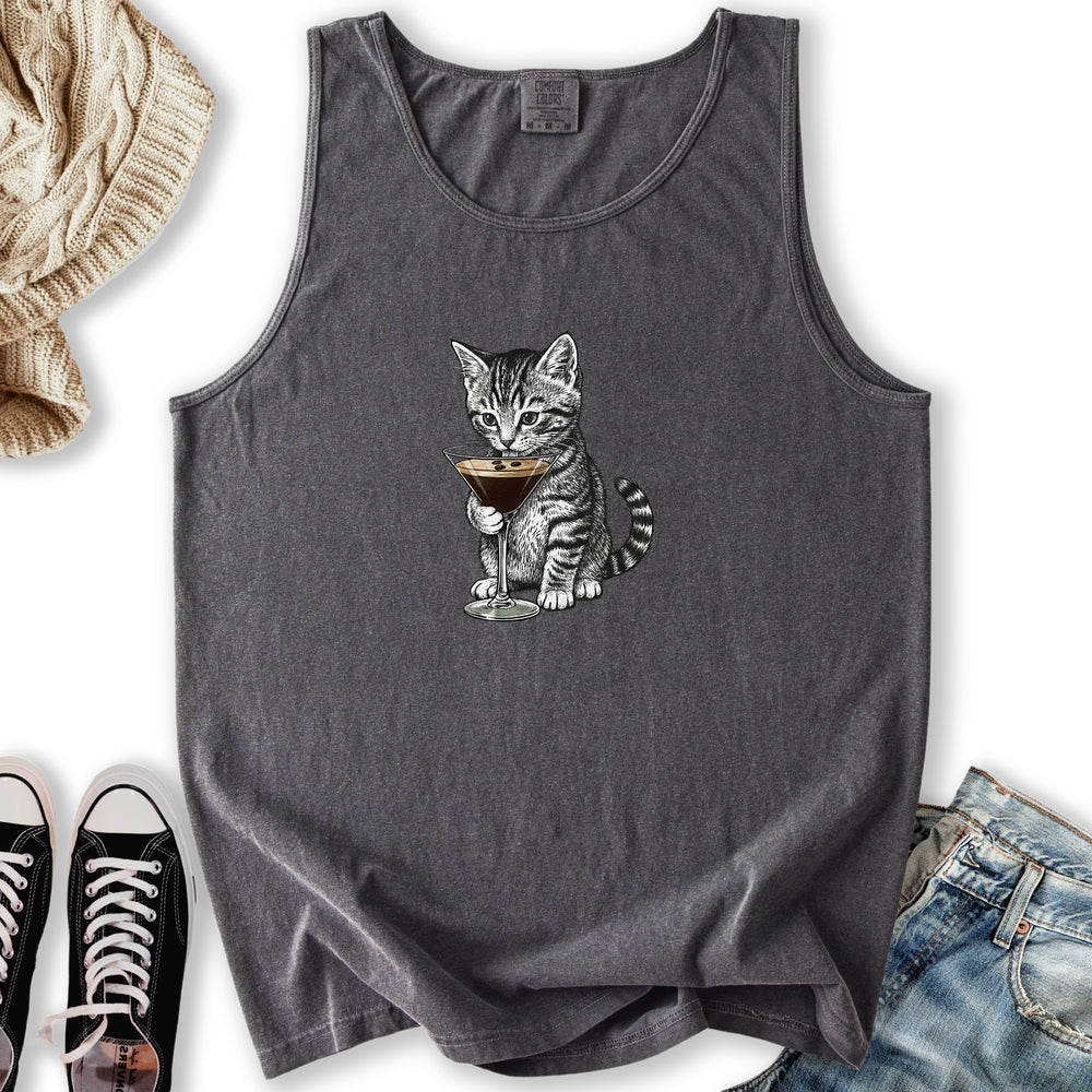 Kitten Espresso Martini Tank Top