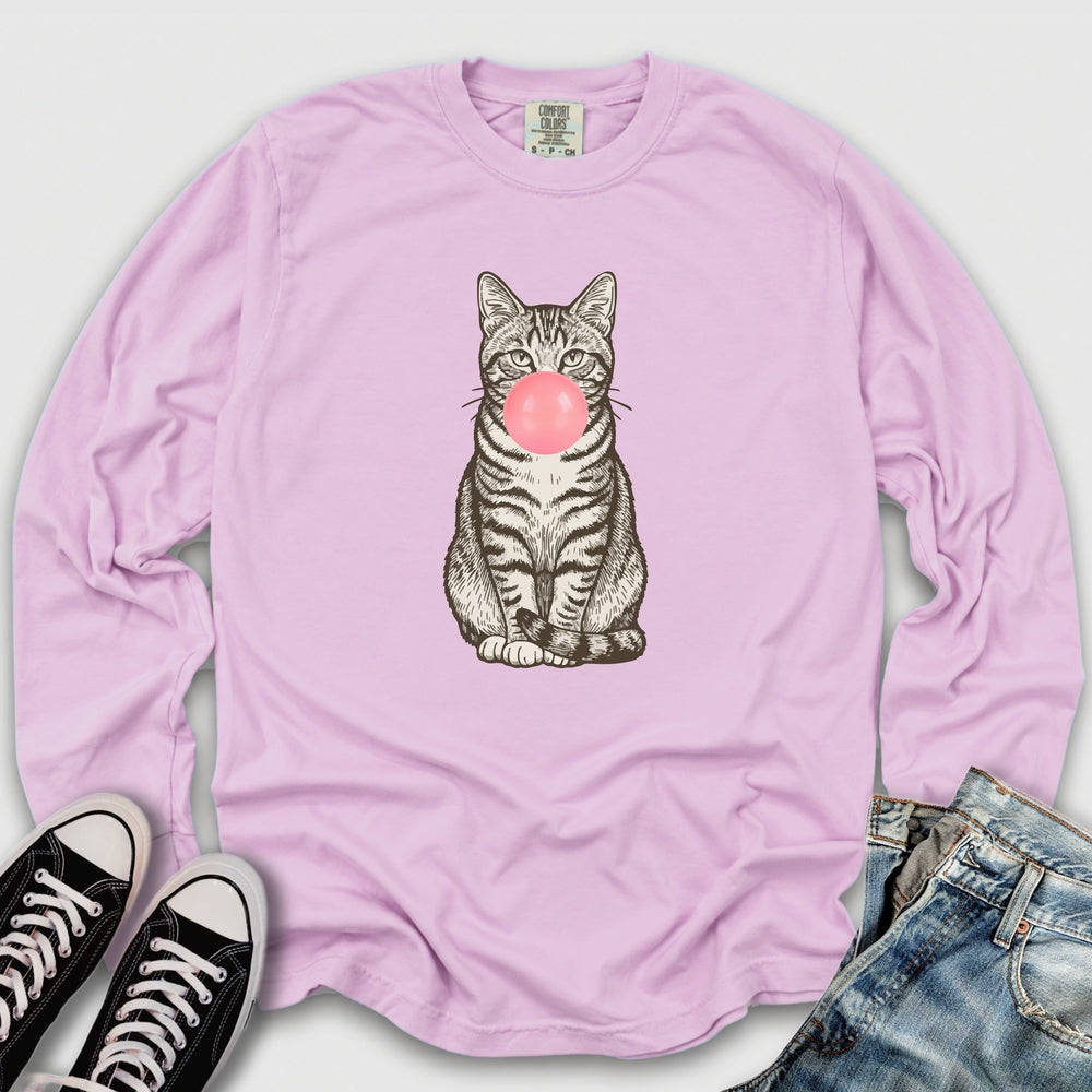 Tabby Bubblegum Long Sleeve Tee