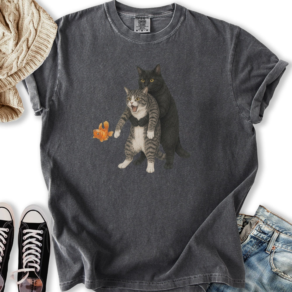 Cat Heimlich Goldfish T-Shirt