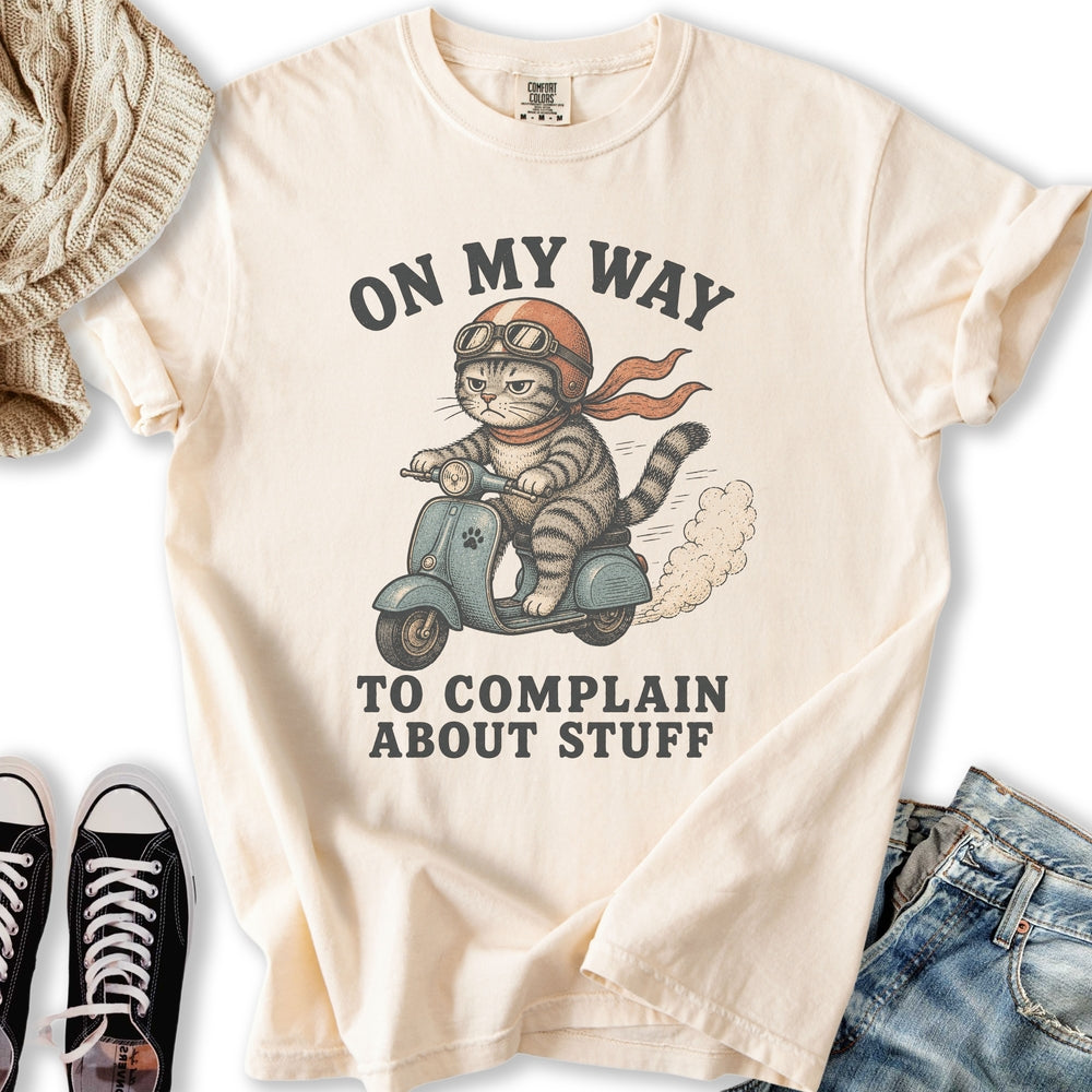 Complain About Stuff Cat T-Shirt