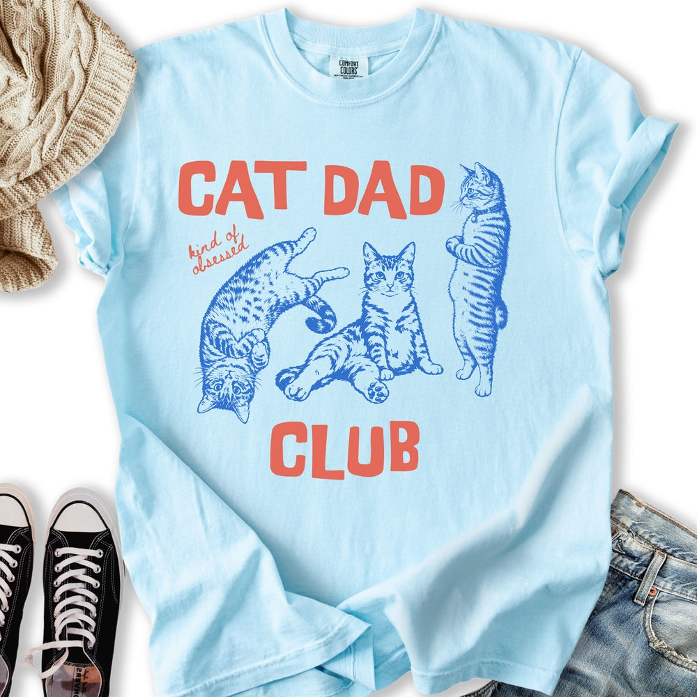 Cat Dad Club Relaxed Tee