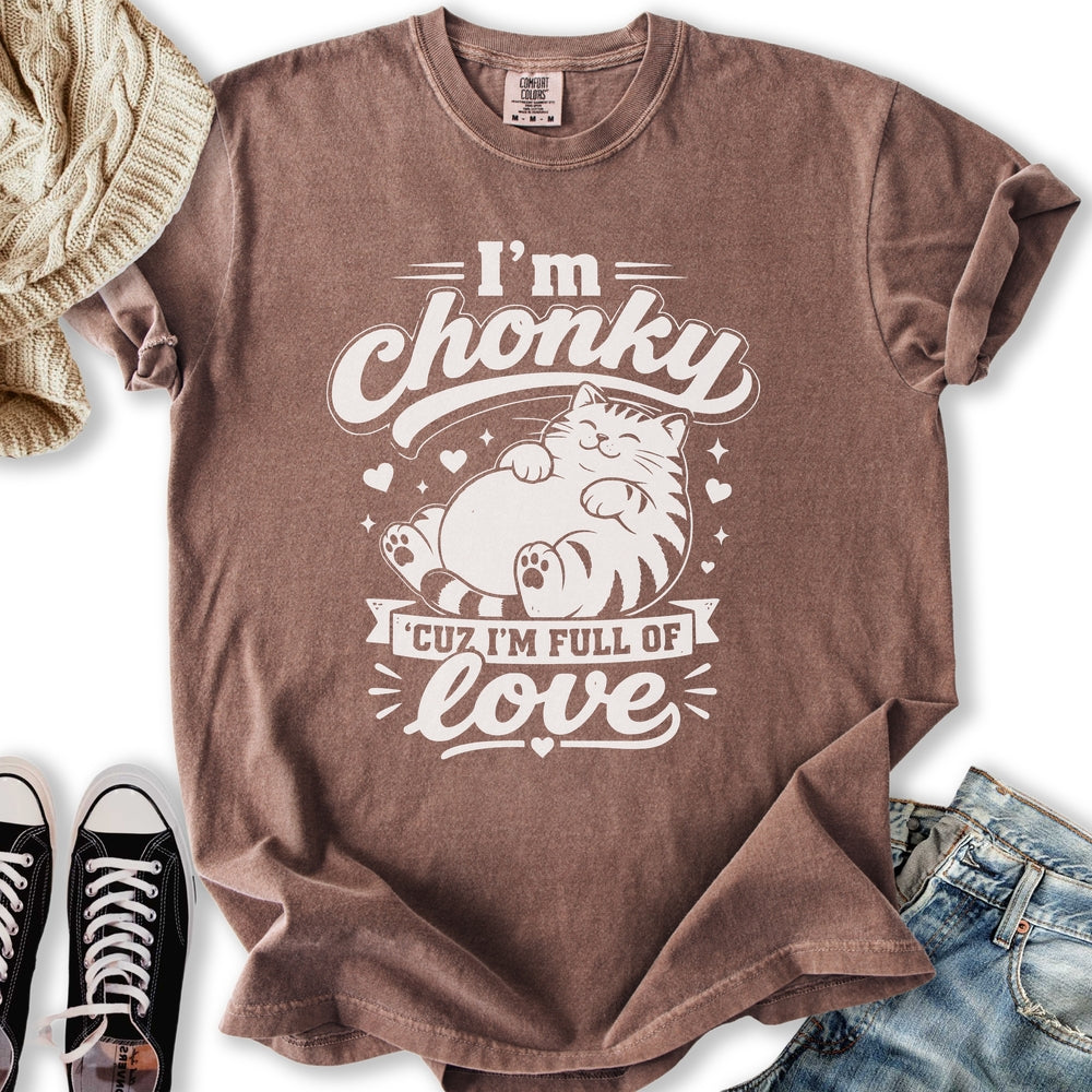 Love Chonky Cat T-Shirt