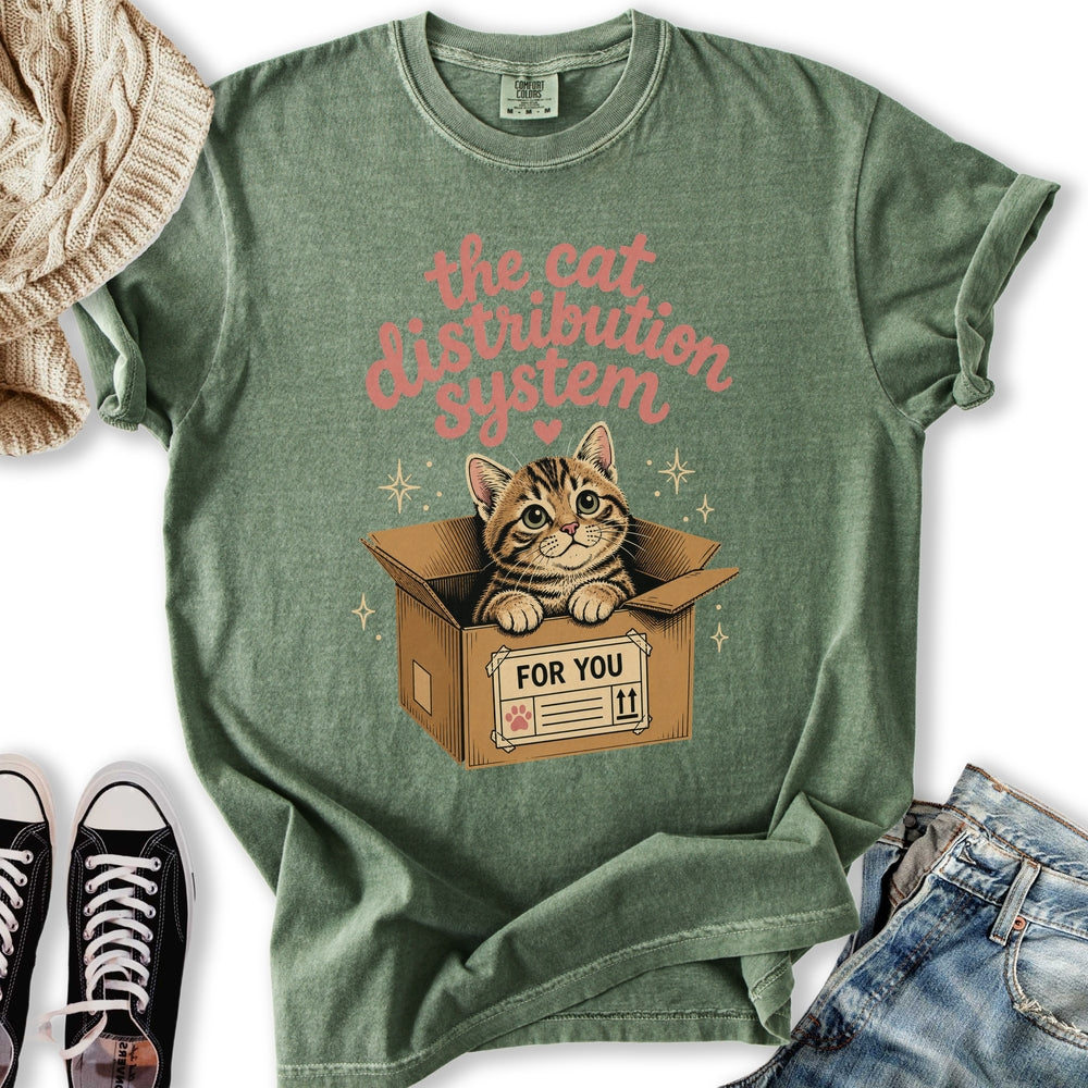 Cat Distribution System Relaxed Tee