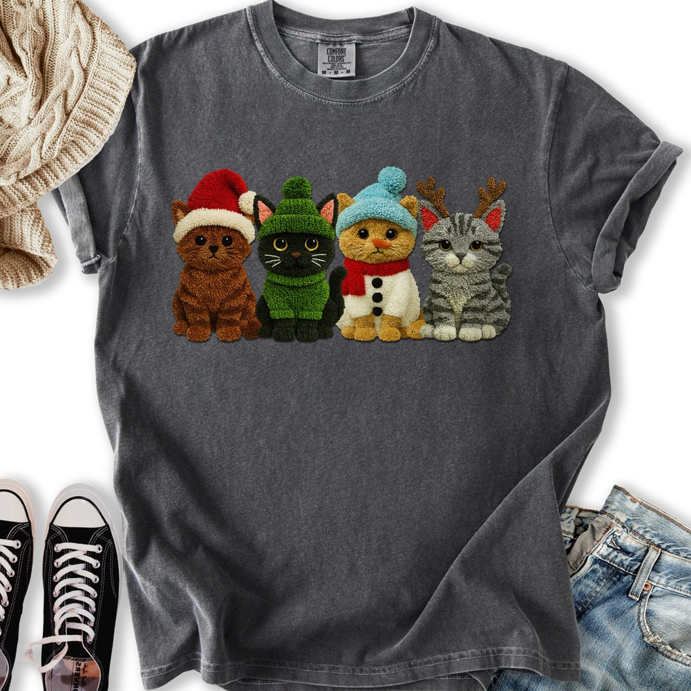 Holiday Yarn Cats T-Shirt