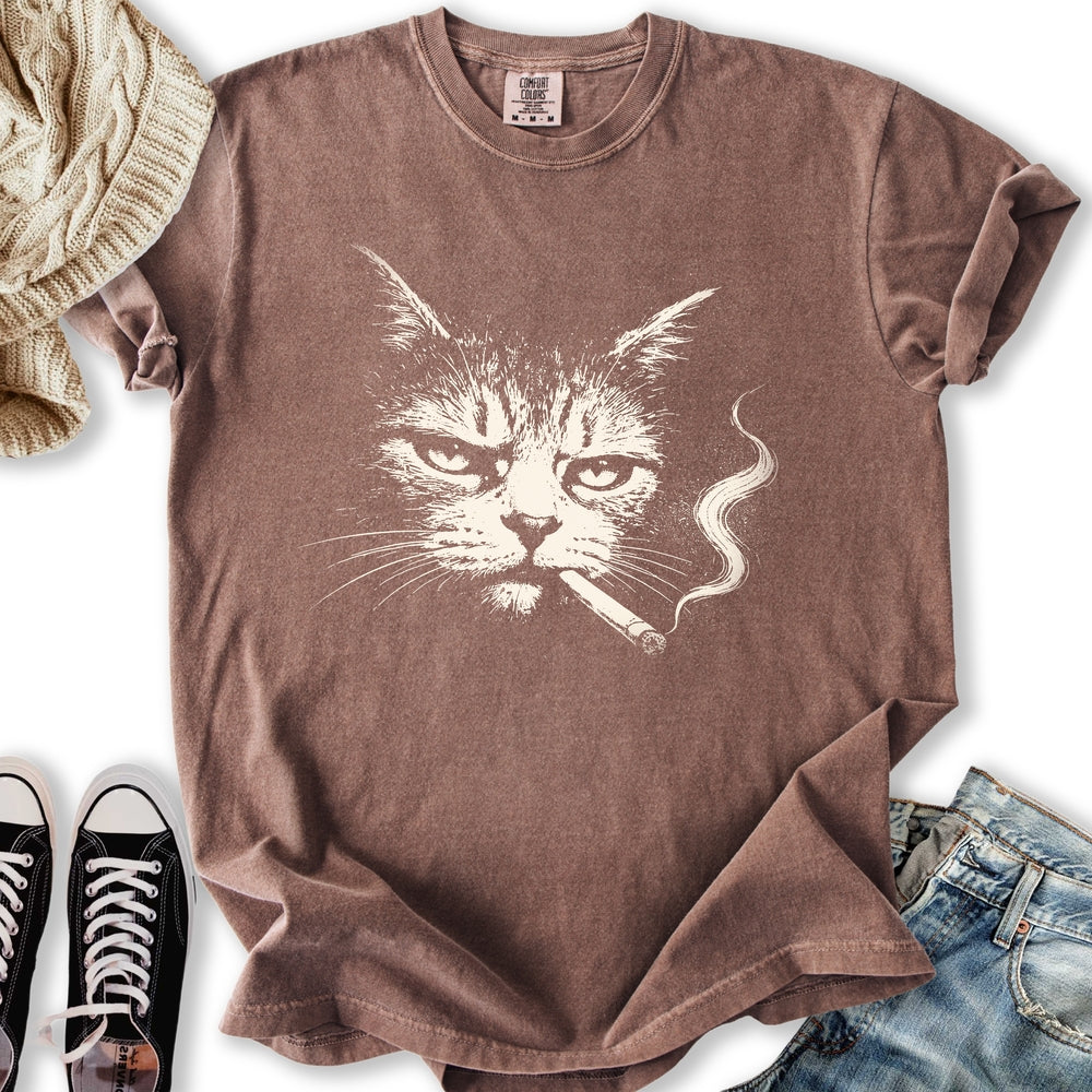 Grunge Cat T-Shirt