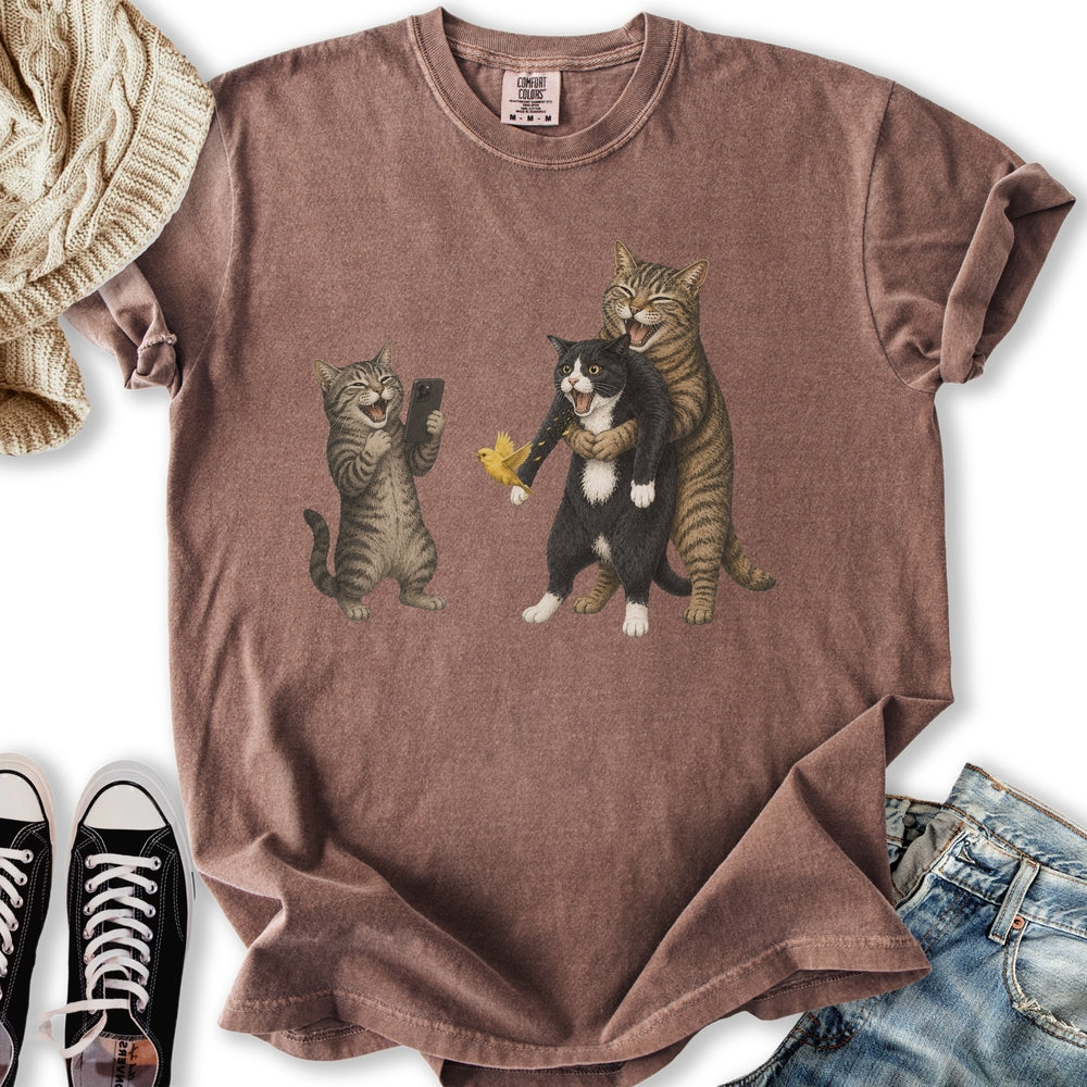 Cat Heimlich Prank T-Shirt