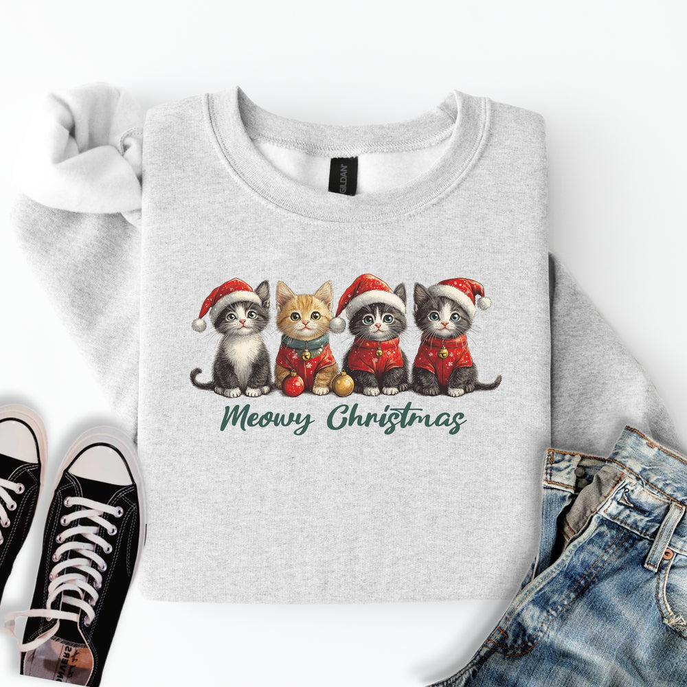 Christmas Cats Sweatshirt