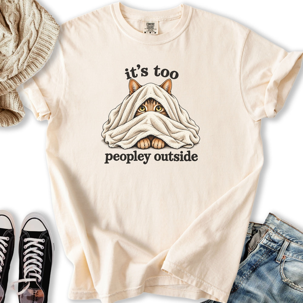 Too Peopley Outside Relaxed Tee