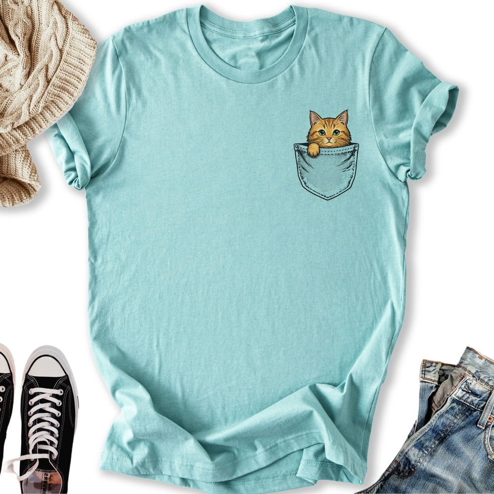 Ginger Cat Pocket Classic Tee
