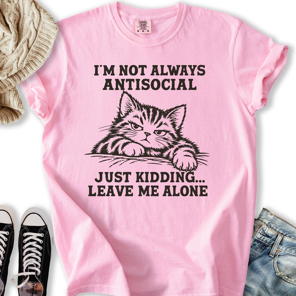 Not Always Antisocial Relaxed Tee
