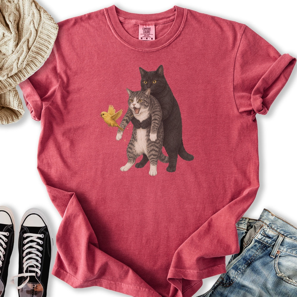 Cat Heimlich Maneuver II T-Shirt