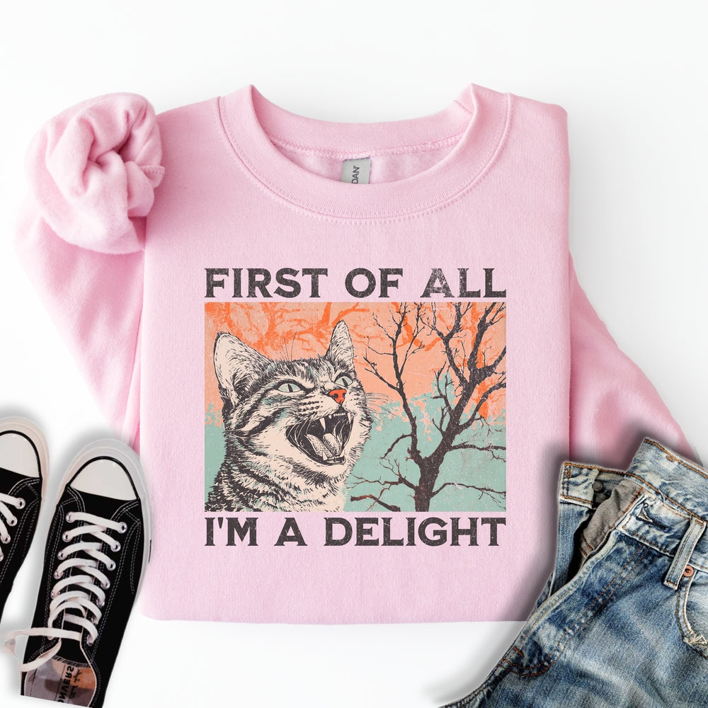 I'm A Delight Sweatshirt